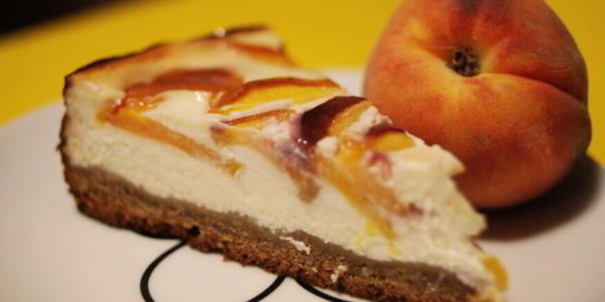 Рецепт чизкейка персиков в облакаха