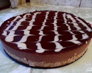 Чизкейк с белым шоколадом без выпечки