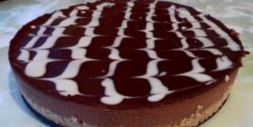 чизкейк с белым шоколадом без выпечки