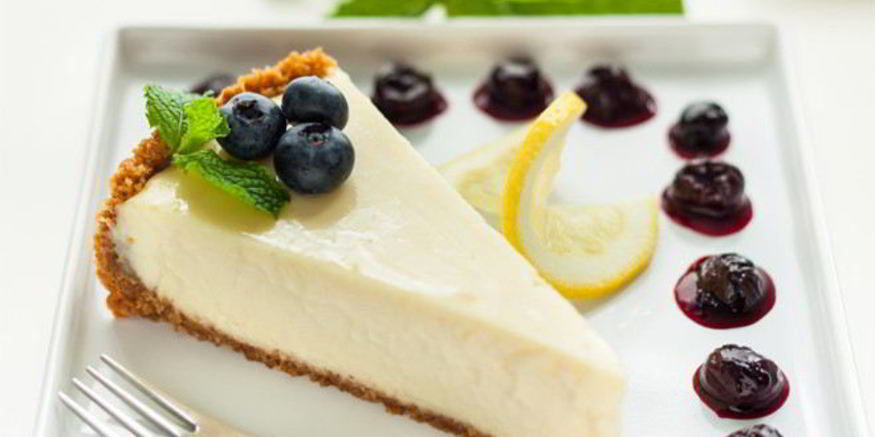 Рецепт чизкейка с черникой