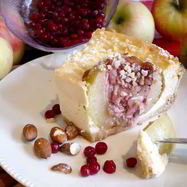 Рецепт Чизкейка с печеными яблоками