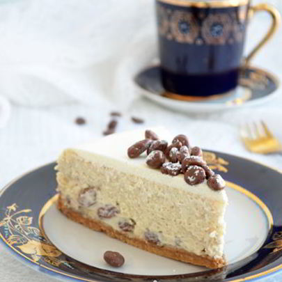 Чизкейк с ромом и изюмом