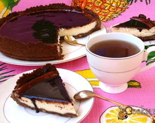 Чизкейк с шоколадом