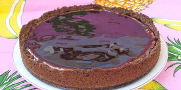 чизкейк с шоколадом