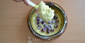 чизкейк с вишней