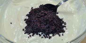 чизкейк с яблоками и маком