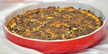 чизкейк с яблоками и темным шоколадом