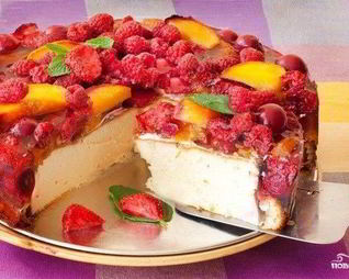 Фруктовый чизкейк