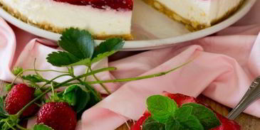 клубничный чизкейк