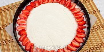 клубничный чизкейк