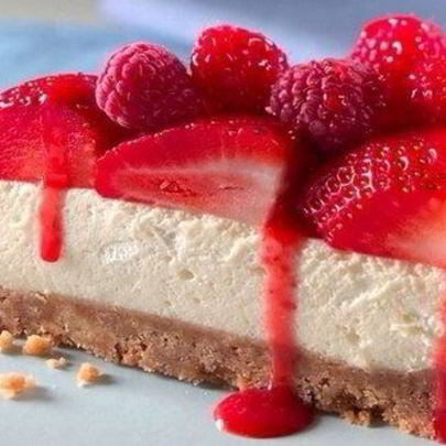 Легкий чизкейк из обезжиренного творога