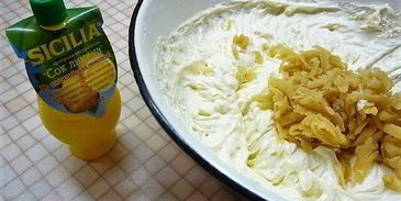 лимонный чизкейк с марципаном и маком