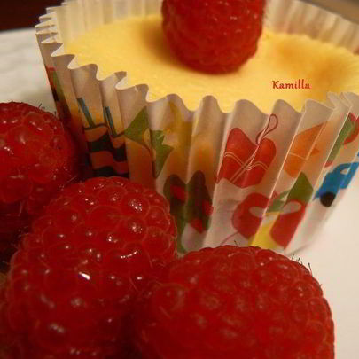 Мини-чизкейки с ягодами