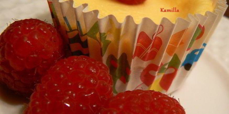 Рецепт мини-чизкейков с ягодами