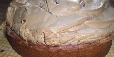 полосатый чизкейк