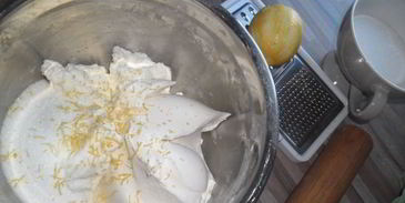 полосатый чизкейк