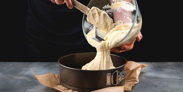 простой чизкейк на основе из хлебцев