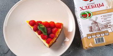 простой чизкейк на основе из хлебцев