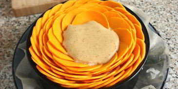 пряный чизкейк тыквенная роза