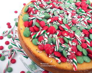 Рождественский чизкейк