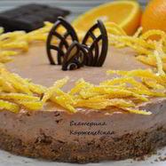 Рецепт Шоколадна-апельсинового чизкейк