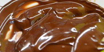 шоколадно-апельсиновый чизкейк