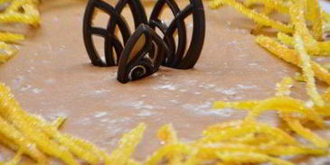 шоколадно-апельсиновый чизкейк