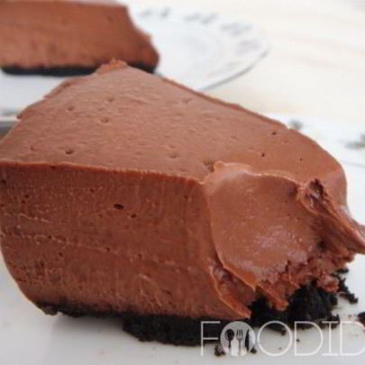 Шоколадный чизкейк без выпечки