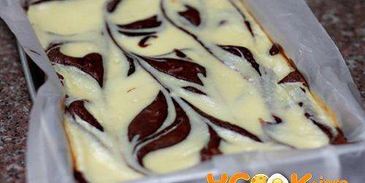 шоколадный чизкейк брауни