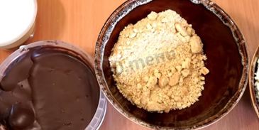 творожный чизкейк без выпечки с маршмеллоу и нутеллой