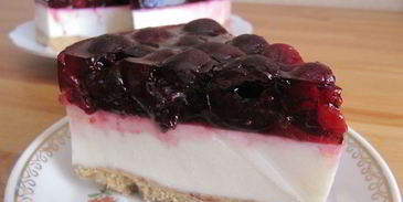 творожный чизкейк с вишней без выпечки