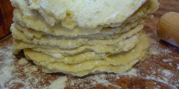 картофельные слойки