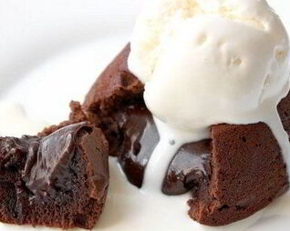 Американский кекс с жидкой начинкой