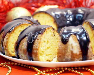 Апельсиновый кекс на Рождество