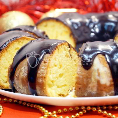 Апельсиновый кекс на Рождество