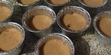 чайные кексы с клюквой