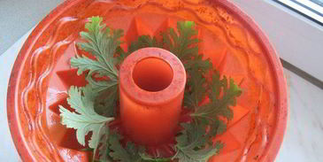 греческий масляный кекс с ароматом герани