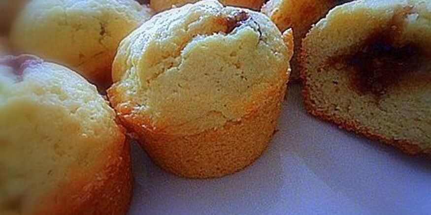 Рецепт капкейков с шоколадно-орехового пастой