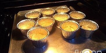 капкейки с шоколадно-ореховой пастой