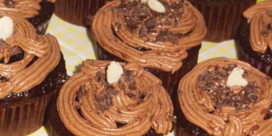 Рецепт капкейков сильношоколадных