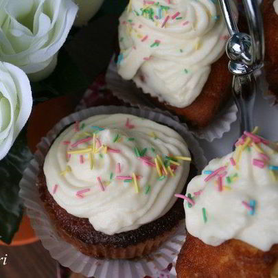 Карамельные капкейки