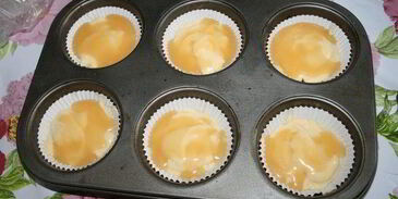 карамельные капкейки