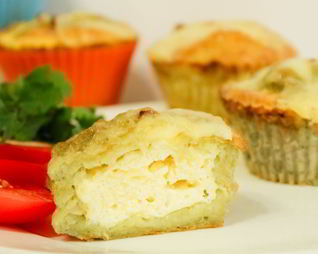 Картофельные кексы