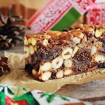 Кекс фруктово-ореховый рождественский