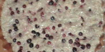 кекс морковно-апельсиновый с брусникой