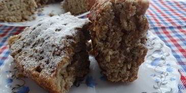 кекс овсяно-банановый