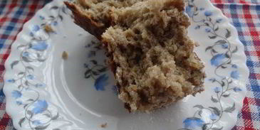 кекс овсяно-банановый