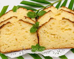 Кекс с кокосовой стружкой и белым шоколадом