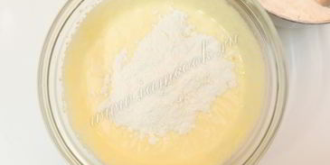 кекс с кокосовой стружкой и белым шоколадом