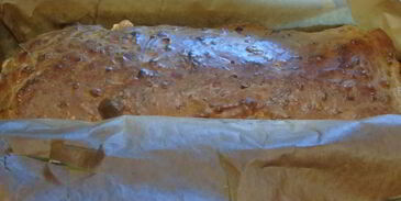 кекс с сыром и зеленью